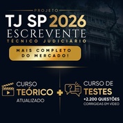 Projeto Escrevente TJSP 2026