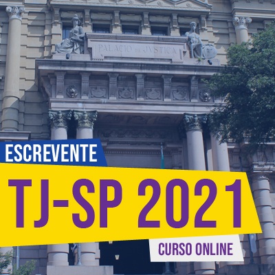 Concurso Escrevente TJ SP 2021 | Curso Online