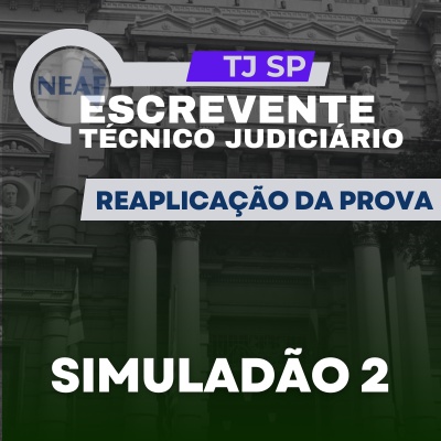 Concurso Escrevente TJ SP 2024 | Simulado Online 2