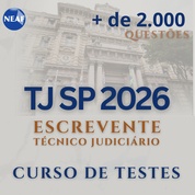Concurso Escrevente TJSP 2026 | Curso de Testes