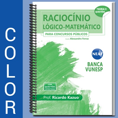 Raciocínio Lógico-matemático para Concursos Públicos Vunesp