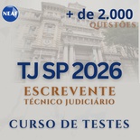 Concurso Escrevente TJSP 2026 | Curso de Questões