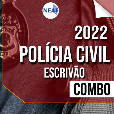 Apostila Polícia Civil 2022 | Combo Escrivão