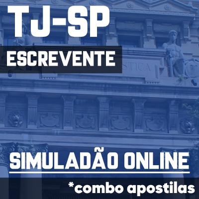 Concurso Escrevente TJ SP 2024 | Simulado