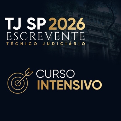 Concurso Escrevente TJSP 2026 | Curso Intensivo