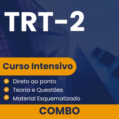 Concurso TRT2 Analista e Técnico 2025 | Curso Intensivo