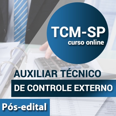 TCM SP Concurso Auxiliar Técnico de Controle Externo 2023 Vunesp | Redação