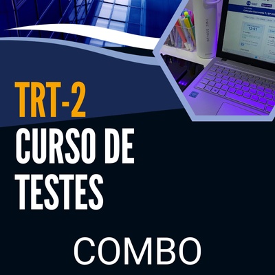 Concurso TRT2 Analista e Técnico 2025 | Curso de Testes