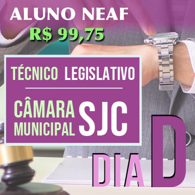 Concurso Técnico Legislativo da Câmara de São José | Dia D