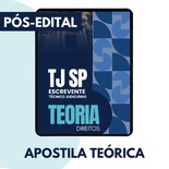 Concurso Escrevente TJSP 2025 | Apostila Teórica - Matérias de Direito