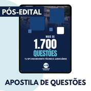 Concurso Escrevente TJSP 2025 | Apostila De Questões