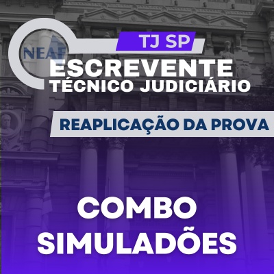 Concurso Escrevente TJ SP 2024 | Simulados Online
