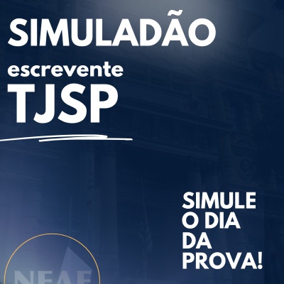 Concurso Escrevente TJSP 2025 | Simulado Online