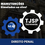 Concurso Escrevente TJSP 2025 | Manutenção de Direito Penal