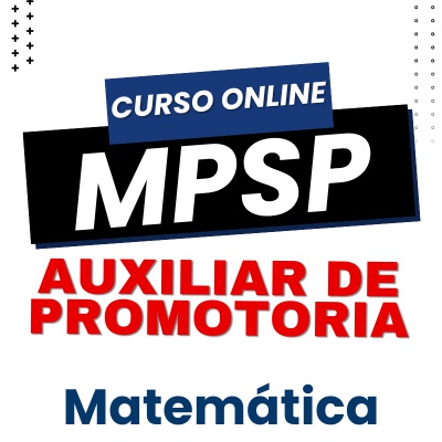 Auxiliar de Promotoria MPSP 2026 | Matemática
