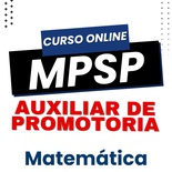 Auxiliar de Promotoria MPSP 2026 | Matemática