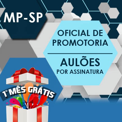 Assinatura de Aulões para Concurso MPSP Vunesp 2022 - Agosto