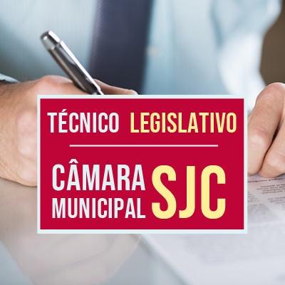 Concurso Técnico Legislativo da Câmara de São José | Vunesp 2022