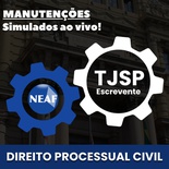 Concurso Escrevente TJSP 2025 | Manutenções de Direito Processual Civil