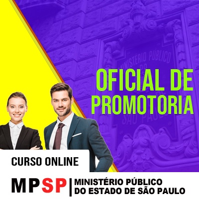 MPSP Oficial de Promotoria Concurso 2022 Vunesp | Curso Online