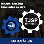 Concurso Escrevente TJSP 2025 | Manutenções de Matemática