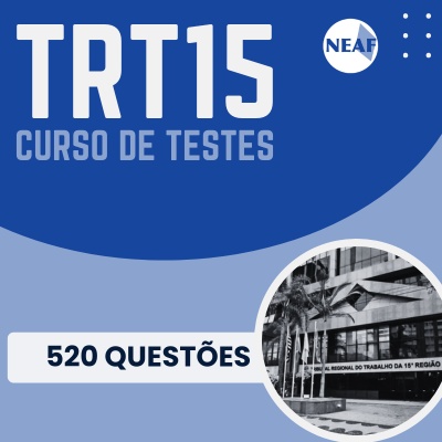 Concurso Técnico Judiciário do TRT15 | Curso de Testes