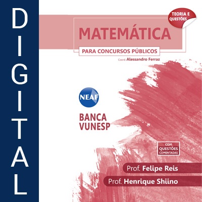 Matemática para Concursos Públicos Vunesp - Digital