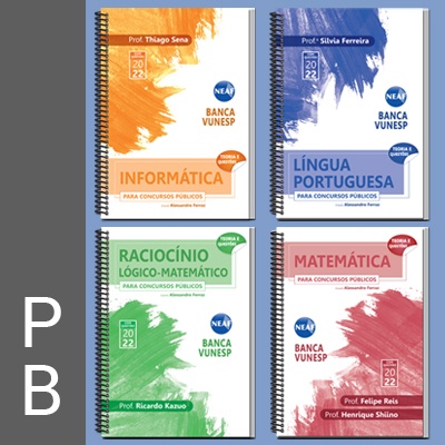 Apostilas para Concursos Públicos Vunesp | Combo P&B