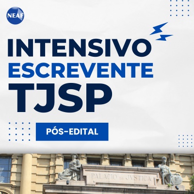Concurso Escrevente TJSP 2025 | Curso Intensivo Pós-edital
