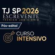 Concurso Escrevente TJSP 2026 | Curso Intensivo