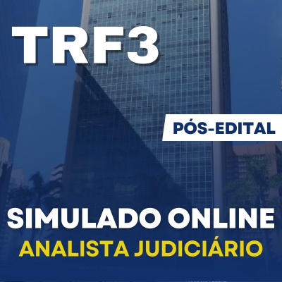Concurso TRF3 2024 | Simuladão Analista Judiciário