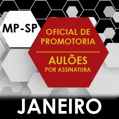 Assinatura de Aulões para Concurso MPSP Vunesp 2022 - Janeiro