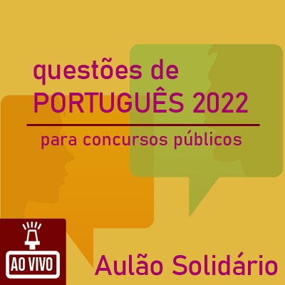 Questões de Língua Portuguesa FCC para Concursos Públicos | Aulão Solidário
