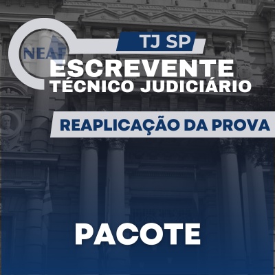 Concurso Escrevente TJ SP 2024 | Pacote