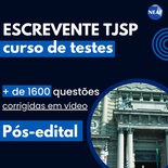 Concurso Escrevente TJSP 2025 | Curso de Testes