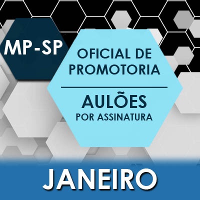 Assinatura de Aulões para Concurso MPSP Vunesp 2022 - Janeiro
