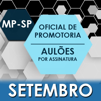Assinatura de Aulões para Concurso MPSP FGV 2022 - Setembro