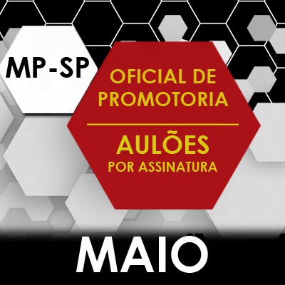Assinatura de Aulões para Concurso MPSP Vunesp 2022 - Maio