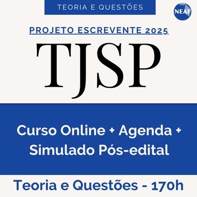Projeto Escrevente TJSP 2025