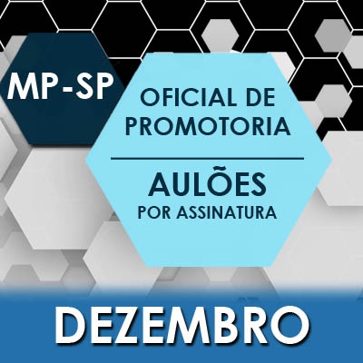 Assinatura de Aulões para Concurso MPSP Vunesp 2021 - Dezembro