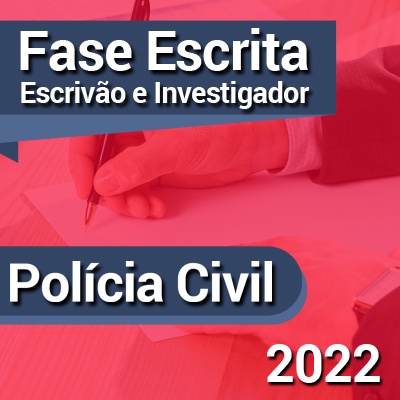 Fase Escrita Polícia Civil SP | Curso Online Escrivão e Investigador
