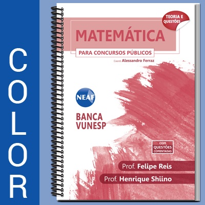 Matemática para Concursos Públicos Vunesp