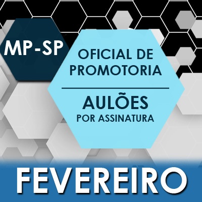Assinatura de Aulões para Concurso MPSP FGV 2023 - Fevereiro