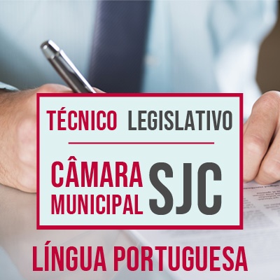 Concurso Técnico Legislativo da Câmara de São José | Vunesp 2022 - Lingua Portuguesa